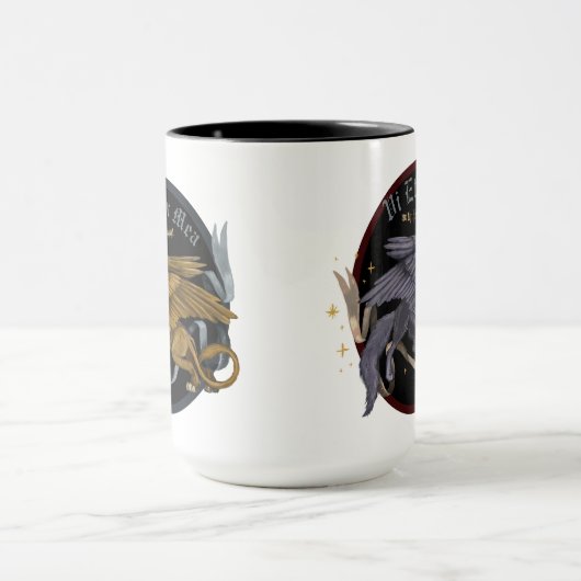 Mug Regal Gold & Silver Griffin (Centre)