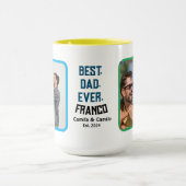 Mug Regalo Personalizado para  Best Dad Ever (Centre)