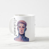MUG REGALO QUE INSPIRA PERSONALIZADO PARA (NOMBRE) (Devant gauche)