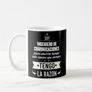 Mug Regalos Para Ingeniero De Comunicaciones -