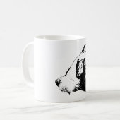 Mug Regard attentif dans l'encre (Devant gauche)
