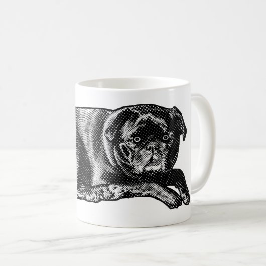 Mug Regard Décontracté, Confort Matinal (Devant droit)