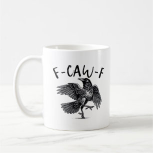 Mug Regard drôle gothique F Corbeau F Style décontract