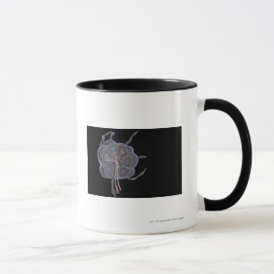 Mug Regard magnifié d'un ganglion lymphatique