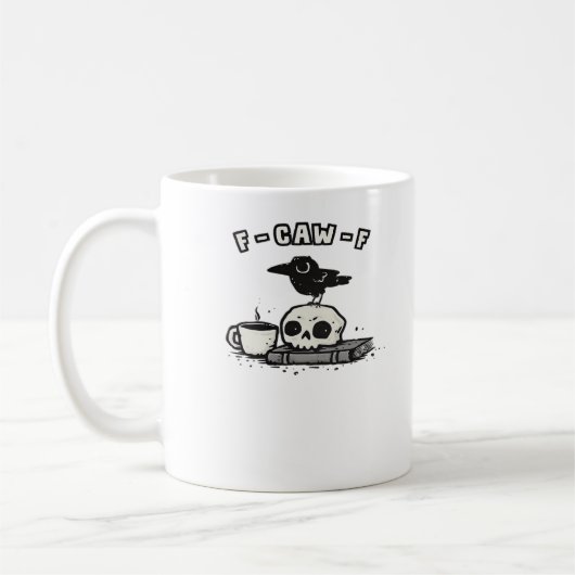 Mug Regard Unique F Caw F Cool (Gauche)