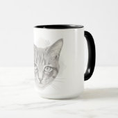 Mug Regardant dans votre âme (Devant droit)