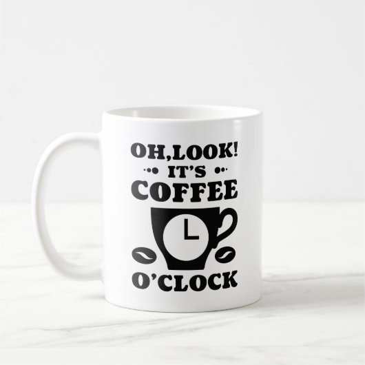 Mug Regarde ! C'est le café O'Clock (Gauche)