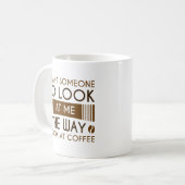 Mug Regarde le café (Devant gauche)