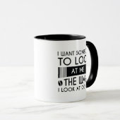 Mug Regarde le café (Devant droit)