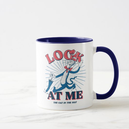 Mug Regarde-Moi Chat Dans Le Casquette (Droite)