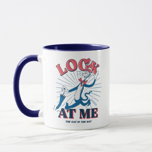 Mug Regarde-Moi Chat Dans Le Casquette (Gauche)