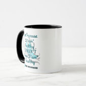 Mug "Regarde" Santé/Papillon...POTS (Devant gauche)
