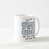 Mug Regarder le baseball est le bonheur Drôle Baseball (Devant droit)