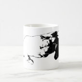Mug Regarder le câblage - Quiet encré (Centre)