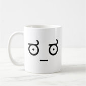 Mug Regardez de la désapprobation (Gauche)