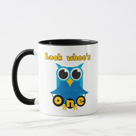 Mug Regardez les 1 t-shirts et cadeaux de Whoo (Gauche)