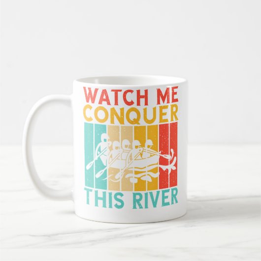 Mug Regardez-moi conquérir ce rafting en rivière (Gauche)