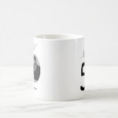 Mug 'Regardez qui a 50' Elégant 50ème anniversaire (Centre)