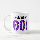 Mug Regardez qui est 60 (Gauche)