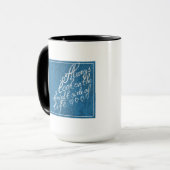 Mug Regardez toujours du bon côté de la vie (Devant gauche)