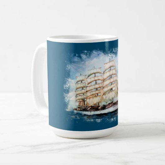 Mug Regata Cutty Sark (Devant gauche)