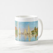 Mug Régate à Argenteuil par Claude Monet (Devant droit)
