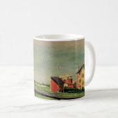 Mug Régate à Villerville par Gustave Caillebotte (Devant droit)
