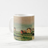 Mug Régate à Villerville par Gustave Caillebotte (Devant gauche)