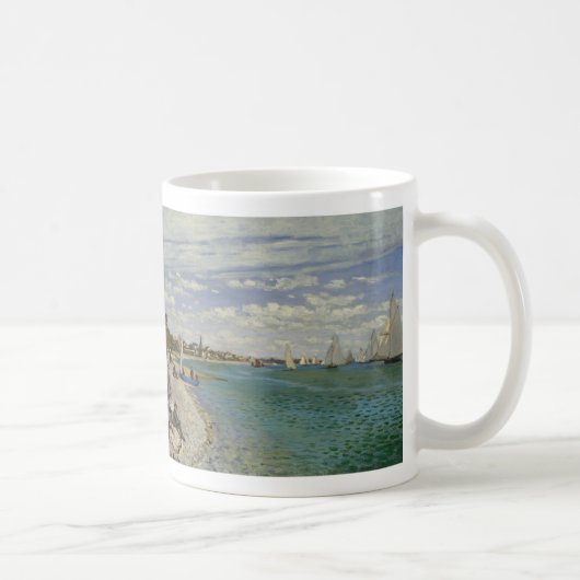 Mug Régate chez Sainte-Adresse - Claude Monet (Droite)