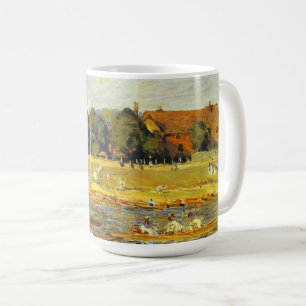 Mug Regatta at Hampton Court Alfred Sisley Poster