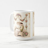 Mug Regency Rose Garden Reading Lady (Devant gauche)