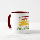 Mug reggae de bande de rasta (Devant gauche)