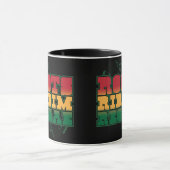 Mug Reggae de Riddim de racines (Centre)