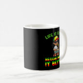 Mug Reggae Jamaican Music - Rasta Rastafari Reggae Pul (Devant droit)