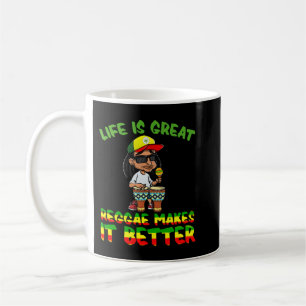 Mug Reggae Jamaican Music - Rasta Rastafari Reggae Pul