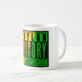 Mug Reggae RASTA (Devant droit)