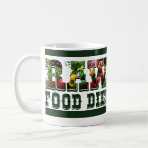 Mug Régime alimentaire cru, désintoxication tandis q