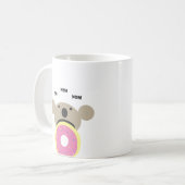 Mug Régime de beignet de koala (Devant gauche)