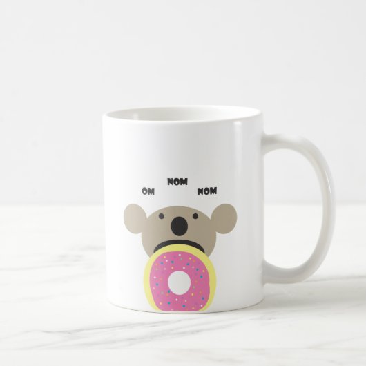 Mug Régime de beignet de koala (Droite)