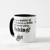 Mug Régime de retraite de bobine (Devant gauche)