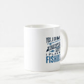Mug Régime de retraite Pêche (Devant droit)