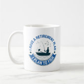 Mug Régime de retraite Pêche (Gauche)