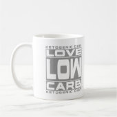 Mug RÉGIME KETOGENIC : J'aime le bas carburateur - (Gauche)