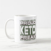 Mug RÉGIME KETOGENIC : Phénomène fier de cétonique ! (Gauche)