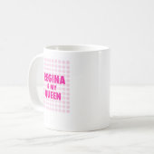 Mug Regina est ma reine (Devant gauche)