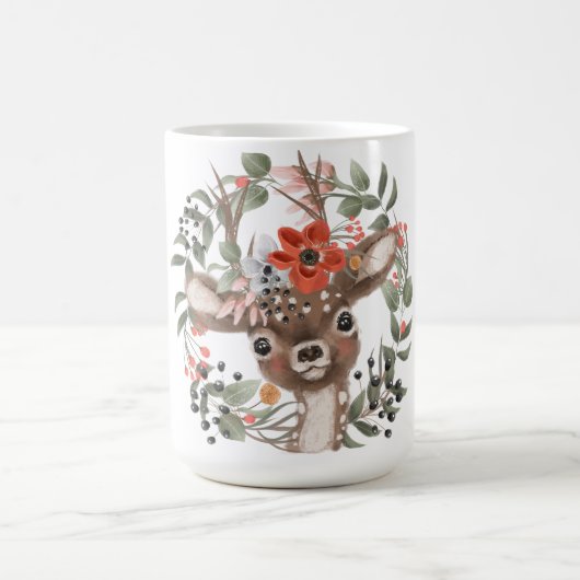 Mug Région boisée Cuties - cerf commun doux (Centre)
