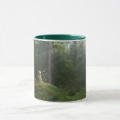 Mug Région boisée de pin du chien | de golden (Centre)