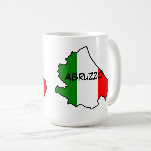 Mug Région des Abruzzes (Devant droit)