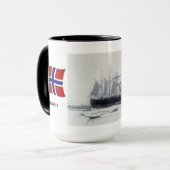 Mug Région polaire "Fram" dans la glace (Devant gauche)