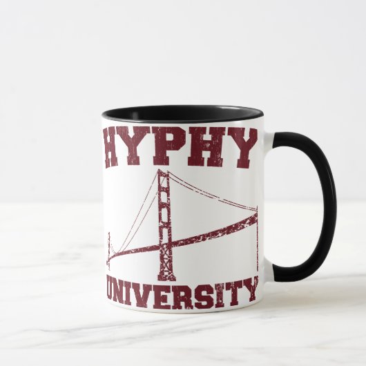 Mug Région yay d'université de Hyphy (Droite)